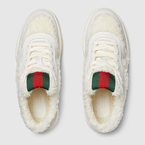 Women's Gucci Re-Web trainer Detail 5