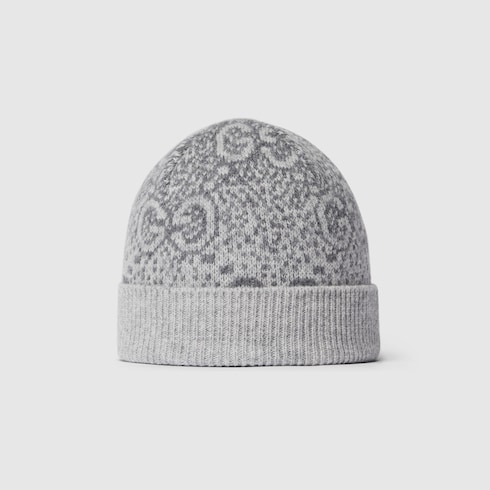 Baby GG wool jacquard hat