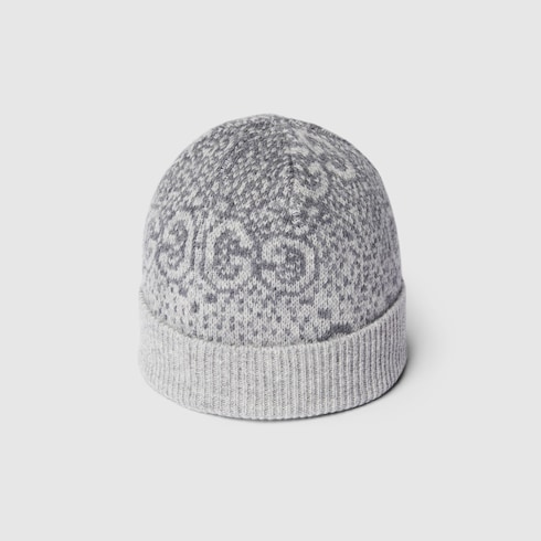 Baby GG wool jacquard hat