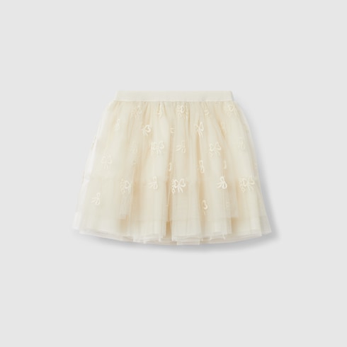 Baby embroidered tulle skirt Detail 2