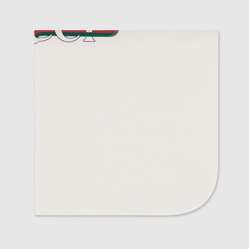 Coperta neonato in cotone stampato