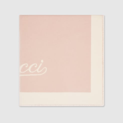 Baby ivory cashmere blanket