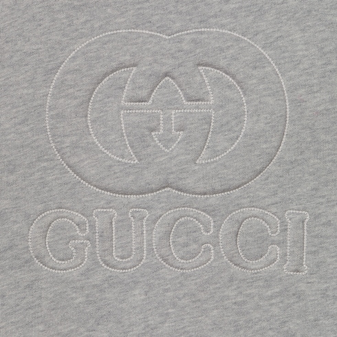 Kindersweatshirt aus Baumwolle mit Stickerei
