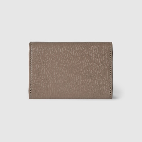 Bi-color GG Marmont card case