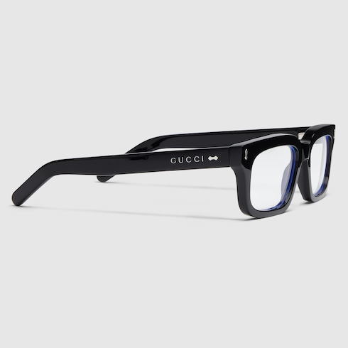 Sonnenbrille mit rechteckigem Rahmen