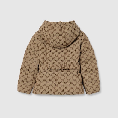 Veste matelassée pour enfant en toile GG