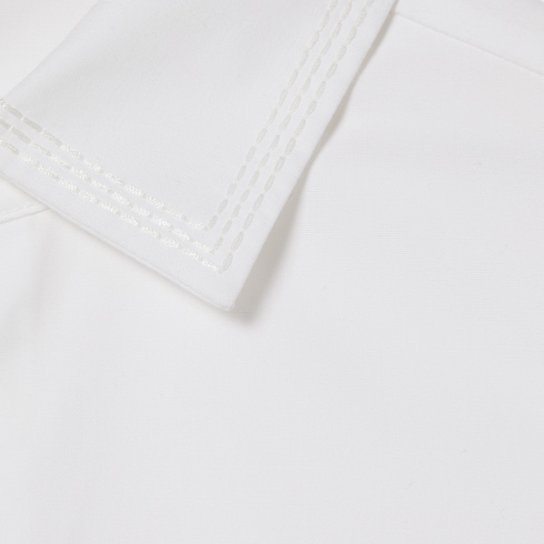Chemise enfant en coton brodé