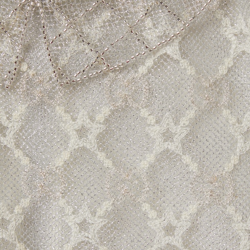 Robe pour enfant en lamé de coton GG
