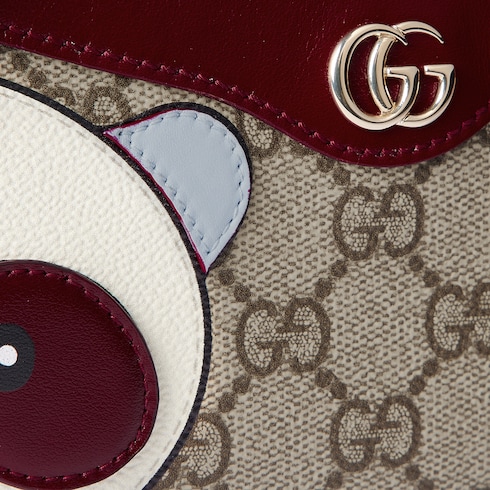 GG mini bag with panda detail Detail 4