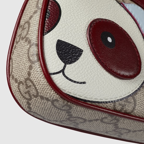 GG mini bag with panda detail Detail 8