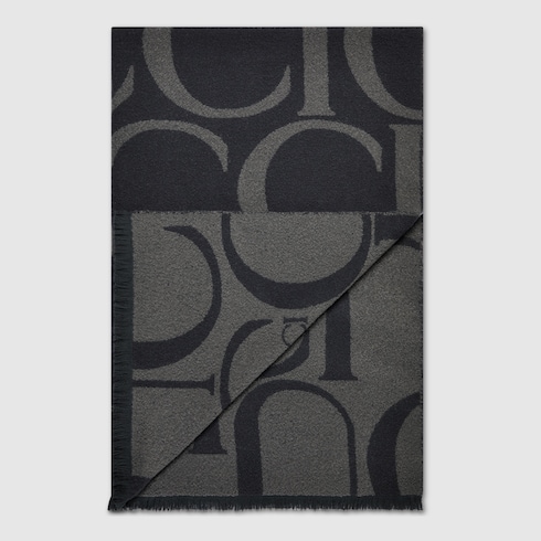 Couverture en laine bouclée Gucci