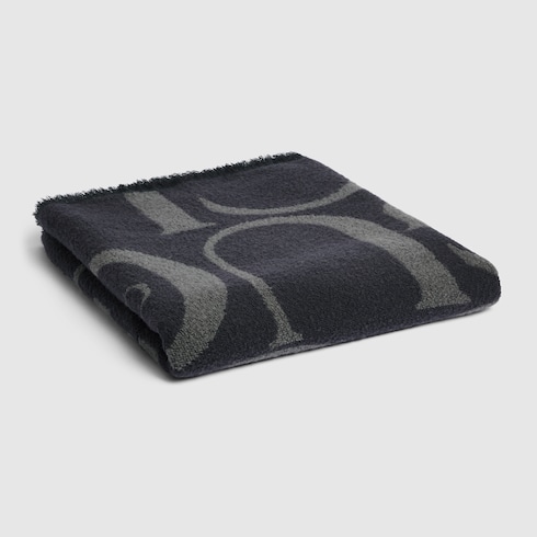Couverture en laine bouclée Gucci