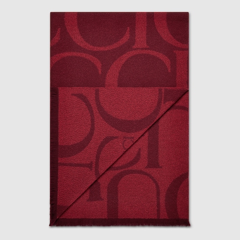 Couverture en laine bouclée Gucci