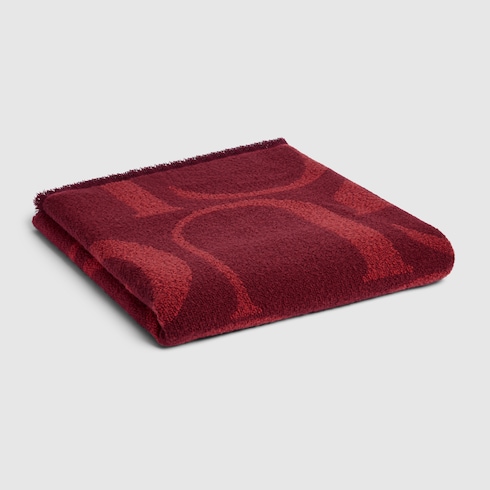 Couverture en laine bouclée Gucci