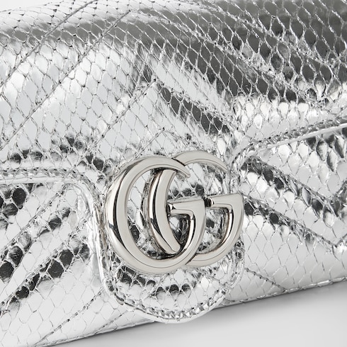 GG Marmont python mini bag