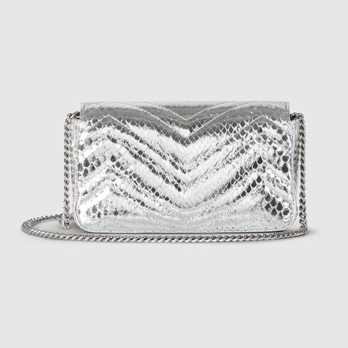 Sac GG Marmont en python mini format