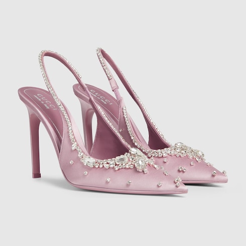 Women's pump with crystals Detail 2