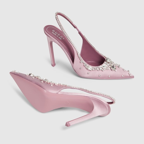 Women's pump with crystals Detail 6