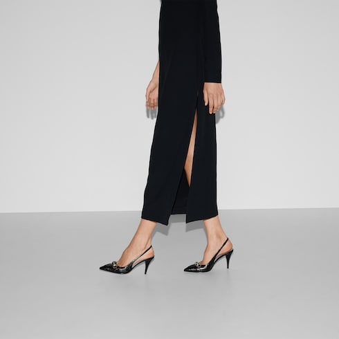 Décolleté slingback donna con Morsetto