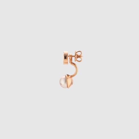 Gucci Blondie resin pearl earrings Detail 2