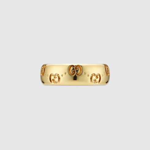 Icon 18k GG thin ring Detail 5