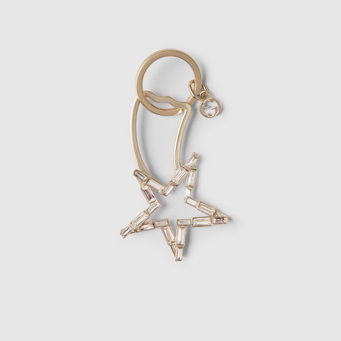 Crystal star keychain