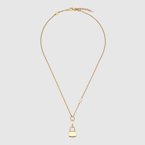 Chain necklace with bag pendant Detail 4
