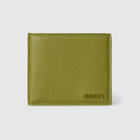 Grey interior bi-fold wallet