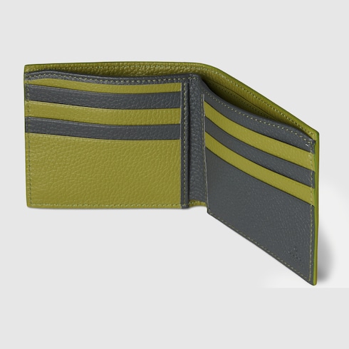 Bi-color bi-fold wallet Detail 4