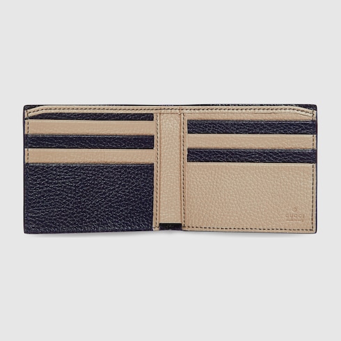Oatmeal interior bi-fold wallet Detail 2