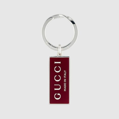 Trademark enamel keyring