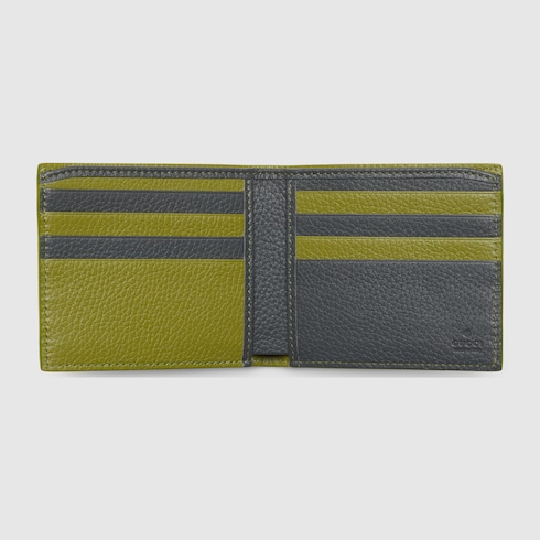 Grey interior bi-fold wallet Detail 2
