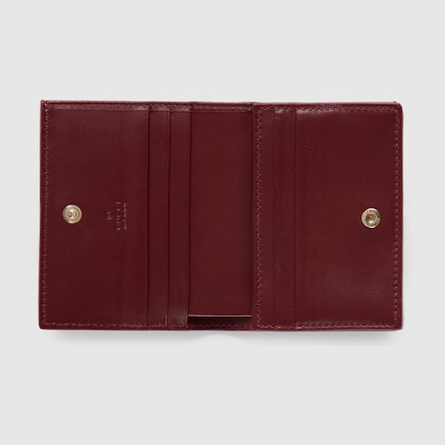 GG small wallet with dog detail
