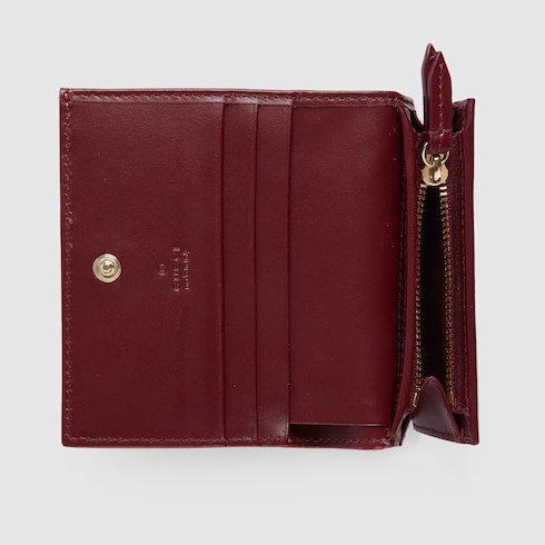 GG small wallet with dog detail