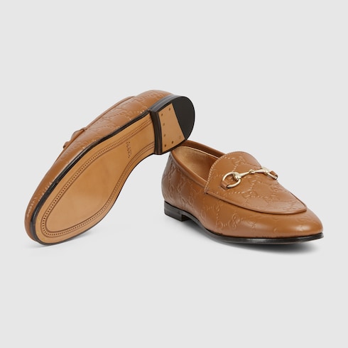 Women's Gucci Jordaan loafer with GG Detail 6