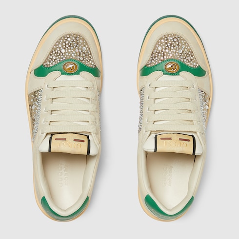 Tenis Screener con GG con cristales para mujer