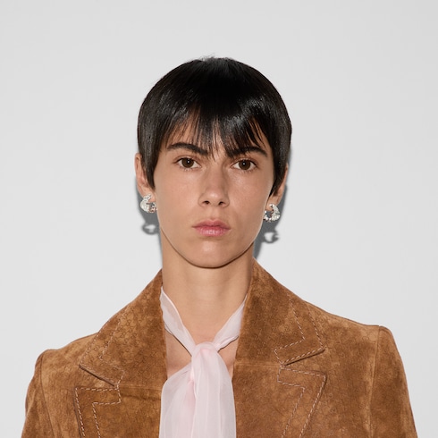 GG Marmont hoop earrings