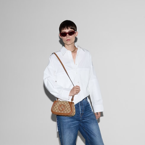 Bolsa para el hombro pequeña Gucci Blondie