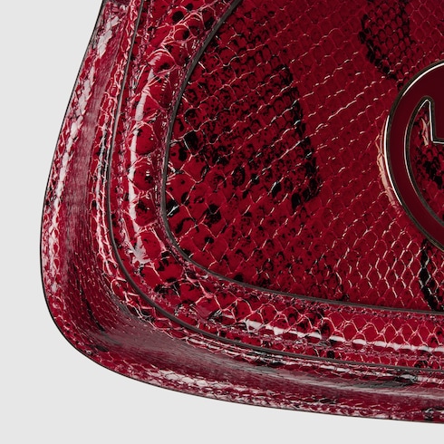 Gucci Blondie python medium shoulder bag Detail 9