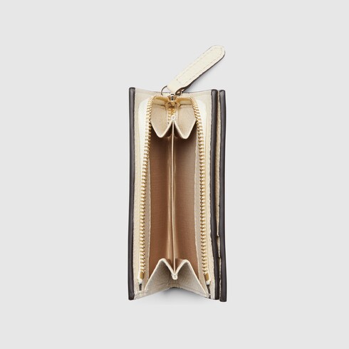 GGエンブレム〕スモールウォレット ・アイボリー レザー | GUCCI公式