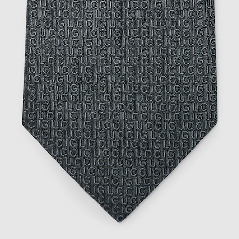 Gucci silk jacquard tie
