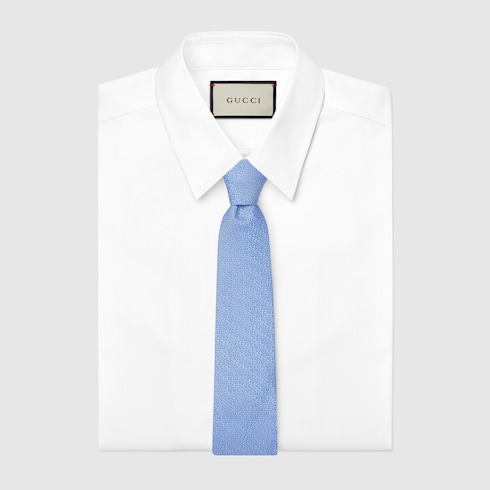 Gucci silk jacquard tie