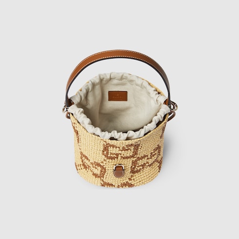 Woven mini bucket bag Detail 9