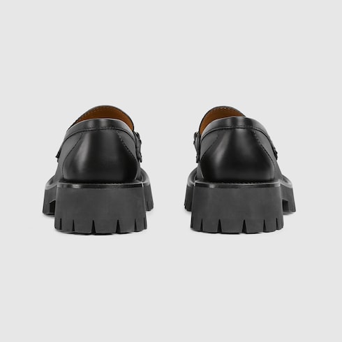 Women's lug sole loafer with Horsebit