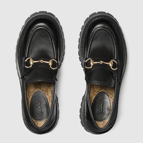 Women's lug sole loafer with Horsebit