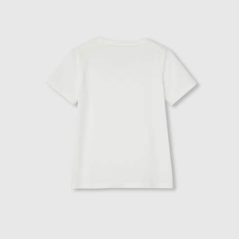 T-shirt pour enfant en coton brodé