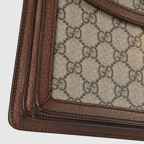 Маленькая сумка Ophidia с ручкой сверху и лентой Web