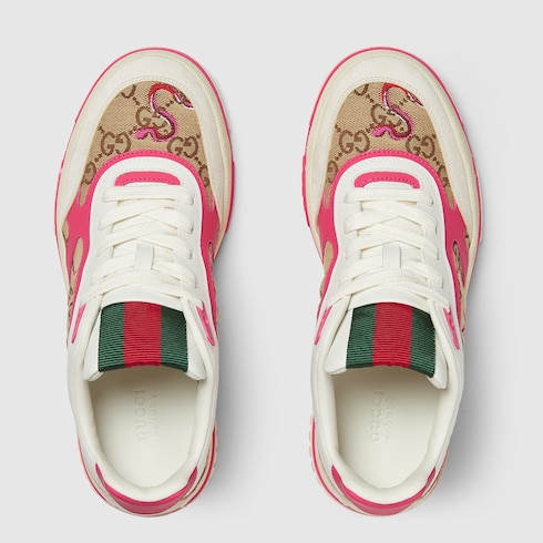 Women's Gucci Re-Web trainer Detail 5