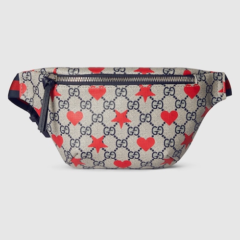 Children's printed GG belt bag