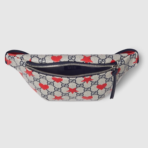 Marsupio bambino in tessuto GG stampato